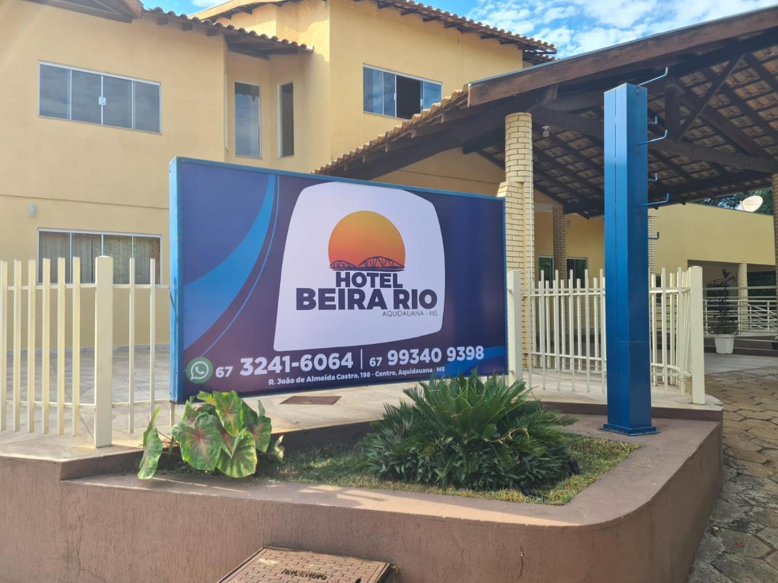 Hotel Beira Rio アキダウアナ エクステリア 写真